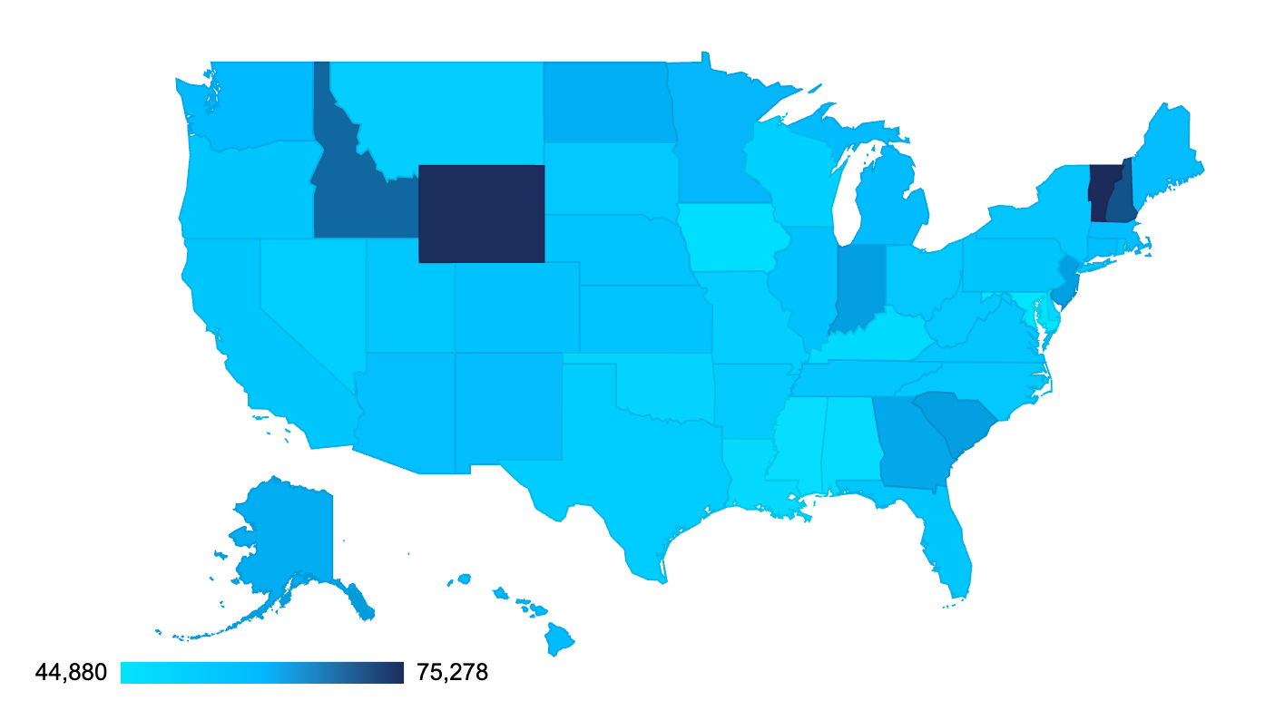 Best-Paying States for Fine Dining Servers